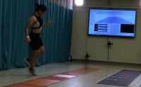Teen girl in Motion Analysis Lab