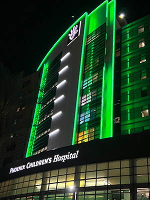 Exterior of hospital