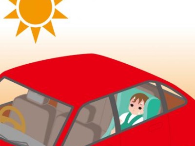 Child alone in car