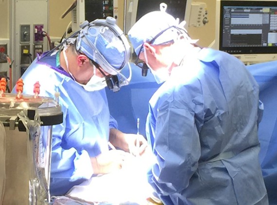 Heart surgery procedure