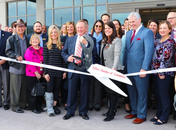 Ribbon cutting ceremony
