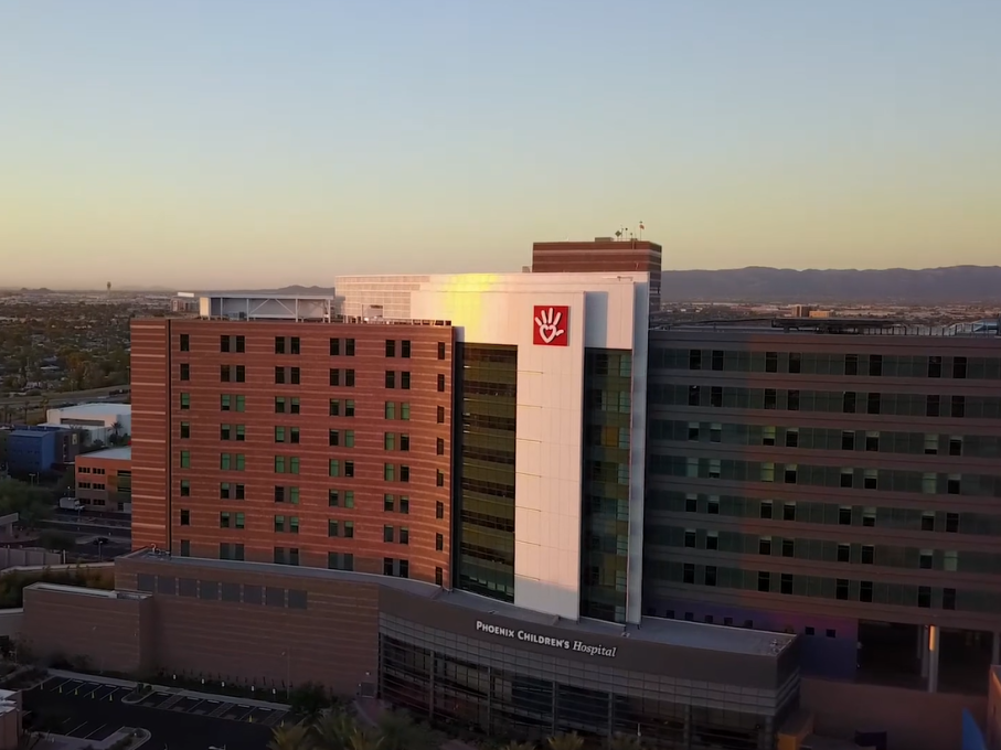 view of the hospital exterior